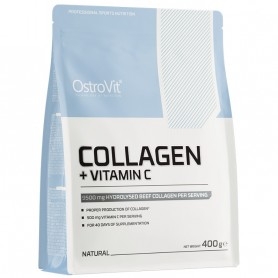 Collagene Ostrovit, Collagen + Vitamina C, 400 g