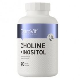 Colina e Inositolo Ostrovit, Choline + Inositol, 90 cpr