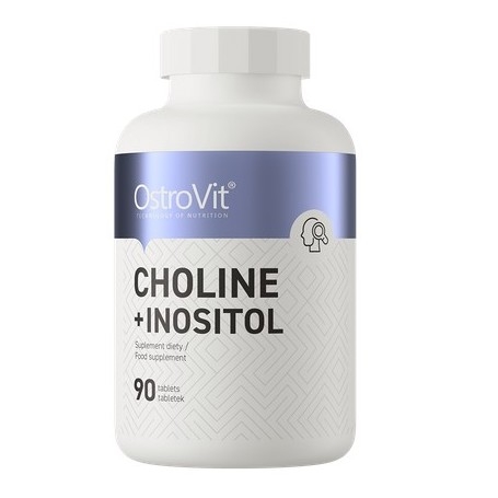 Colina e Inositolo Ostrovit, Choline + Inositol, 90 cpr