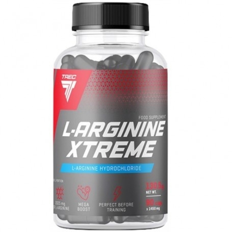 Arginina Trec Nutrition, L-Arginine Xtreme, 90 cps