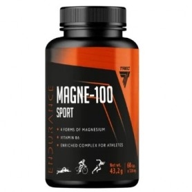 Zinco e Magnesio Trec Nutrition, Magne-100 Sport, 60 cps