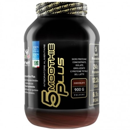 Proteine del Siero del Latte (whey) Net Integratori, 5moothie Plus, 900 g