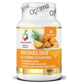 Bromelina Optima Natural, Bromelina Gambo Ananas, 30 cpr
