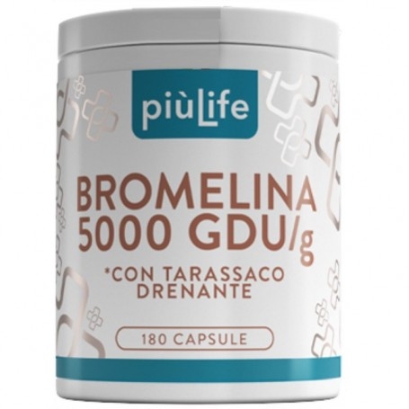 Bromelina +Life, Bromelina 5000 + Tarassaco, 180 cps