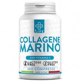 Collagene +Life, Collagene Marino Puro, 200 cpr
