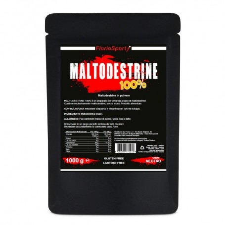 Maltodestrine Floriosport, Maltodestrine 100%, 1000 g
