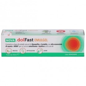 Creme Lenitive Nova Argentia, Dolfast Emulgel, 50 g