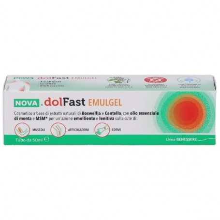 Creme Lenitive Nova Argentia, Dolfast Emulgel, 50 g