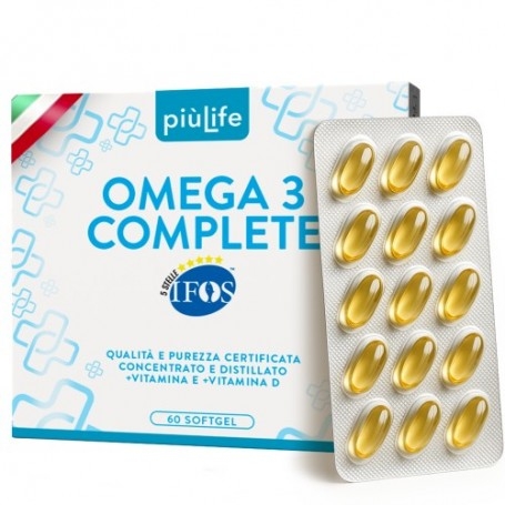 Omega 3 +Life, Omega 3 Complete, 60 cps