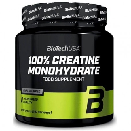 Creatina Biotech Usa, 100% Creatine Monohydrate, 500 g