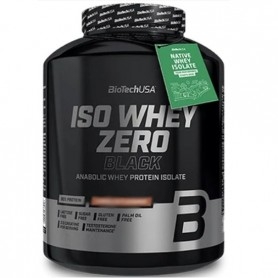 Proteine del Siero del Latte (whey) BioTech Usa, Iso Whey Zero Black, 1816 g