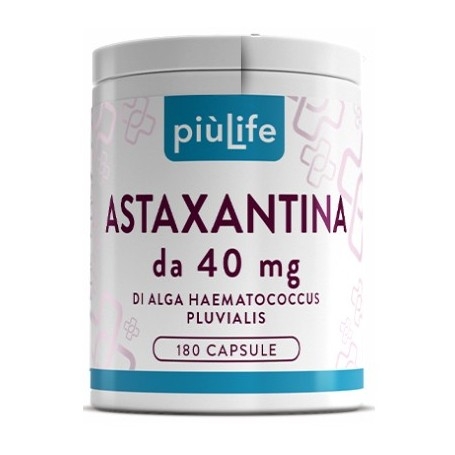 Antiossidanti +Life, Astaxantina, 180 cps