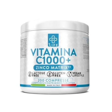 Vitamina C +Life, Vitamina C 1000, 200 cpr