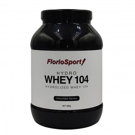 Proteine del Siero del Latte (whey) FlorioSport, Hydro Whey 104, 900g