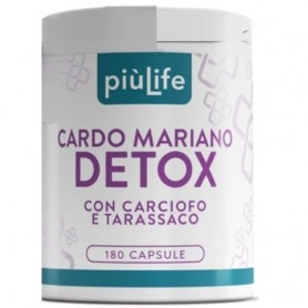 Cardo mariano +Life, Cardo Mariano Detox, 180 cps