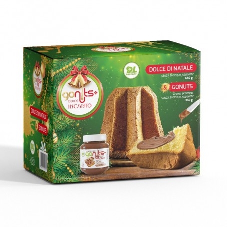 Biscotti e Dolci Daily Life, Dolce Incanto Pandoro 650 g + Gonuts 350 g