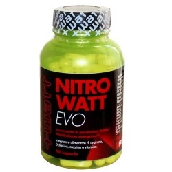 Pre Workout +Watt, Nitrowatt Evo, 90 cps.
